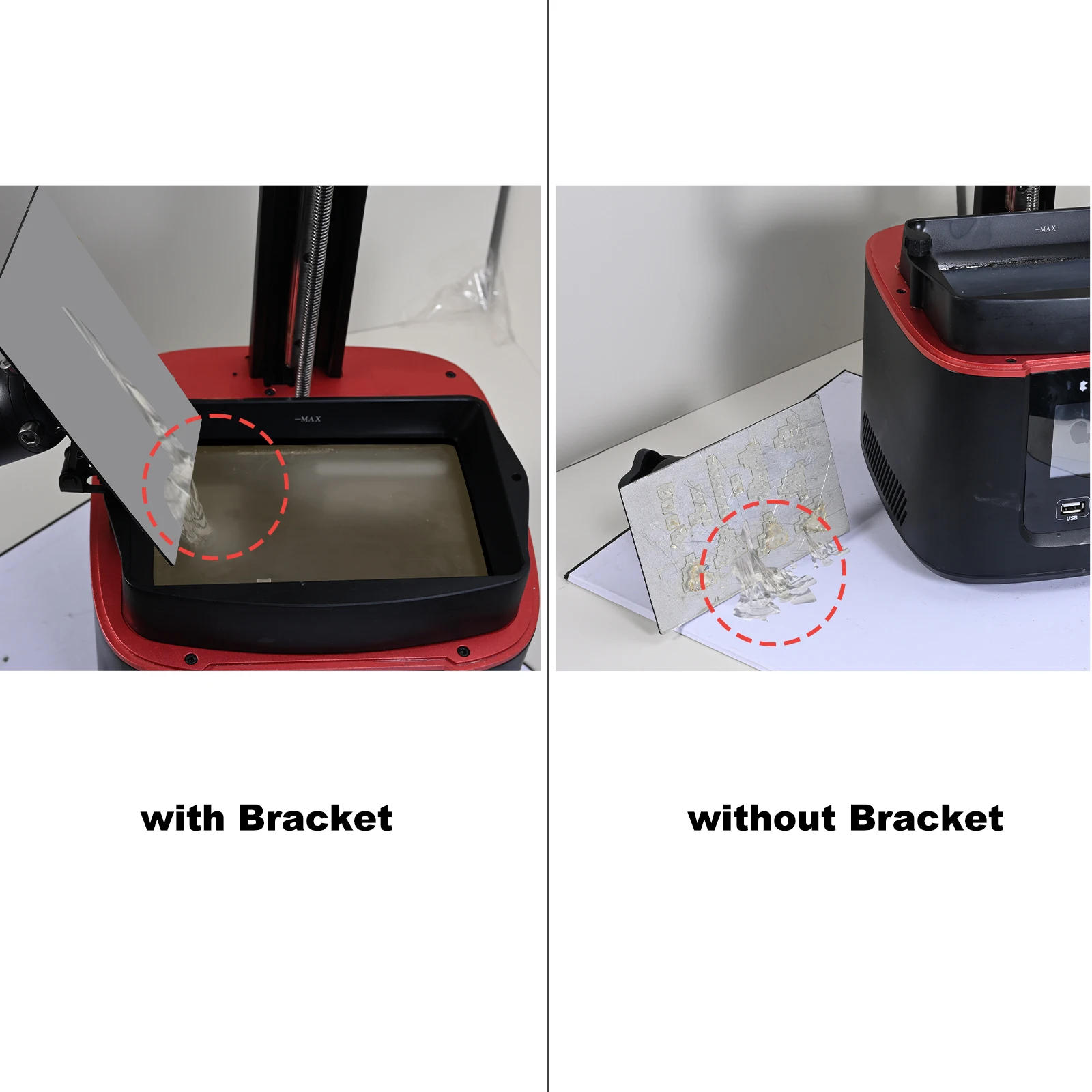 3D Printer Building Plate Bracket For Anycubic Mono 2 Phrozen Sonic Mini ELEGOO Mars 4 Ultra 9K Mars 4 DLP Mars 3 Mars 2 Pro