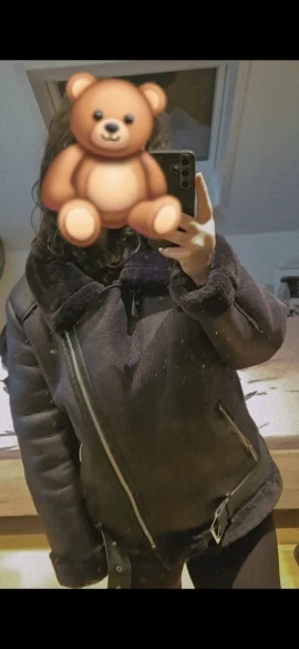 Fitaylor Winter Women Faux Fur Leather Jacket Casual Lady Thick Warm Leather Jacket Lapel Zipper Coat with Belt