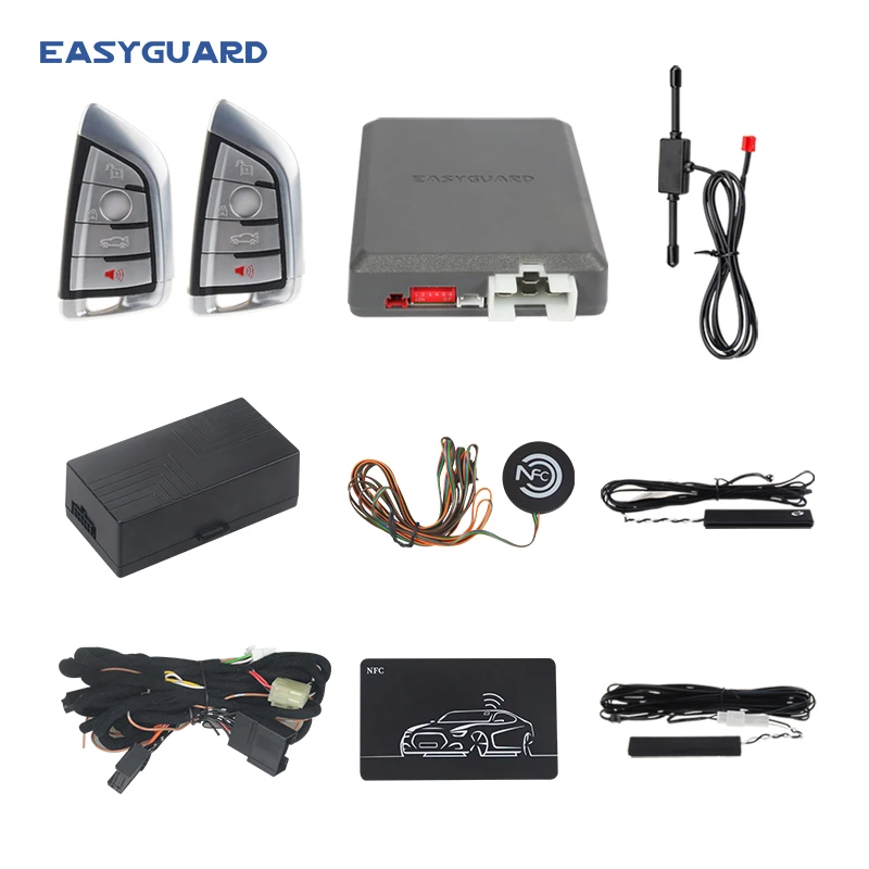 EASYGUARD remote auto start stop CAN BUS plug and play kit fit for BMW F20 F21 1 SERIES 11-16 car alarm smart keyless entry