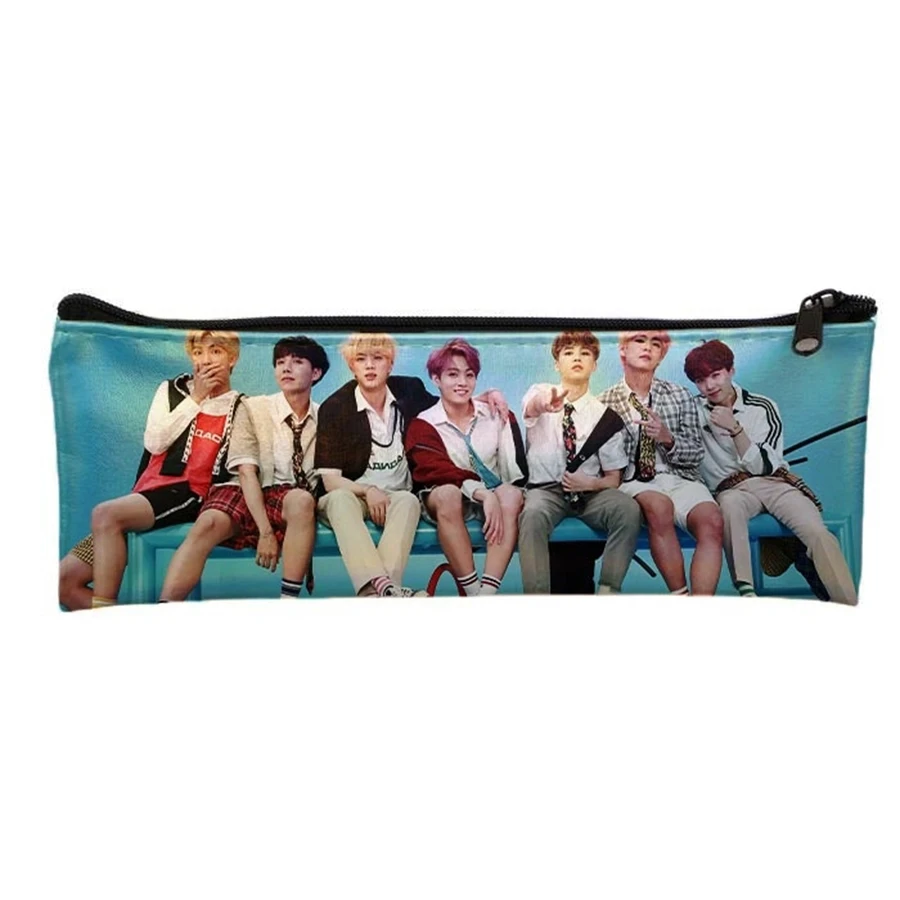 BTS BT21 Official Authentic Goods Colorful Pencil Case + Tracking Number |  eBay