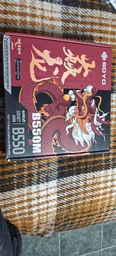 SOYO Monarch Dragon AMD B550M Gaming Motherboard USB3.2 M.2 Nvme