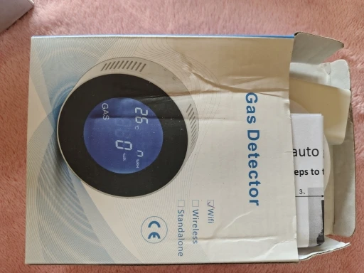 Detector De Gas Natural Con WiFi Y App - Alarma De 85 DB, Sensor De Metano, Compatible Con Tuya, Ideal Para Seguridad En Casa