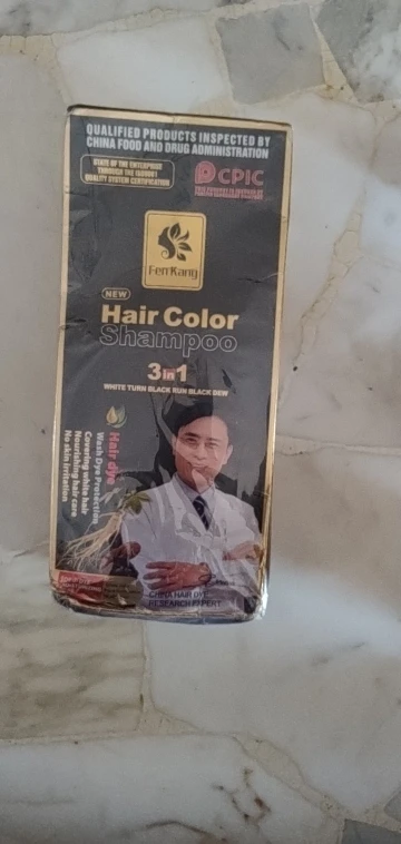 Hailicare® 500ml Permanent Hair Color Shampoo Exclusive Organic Hair Dye photo review