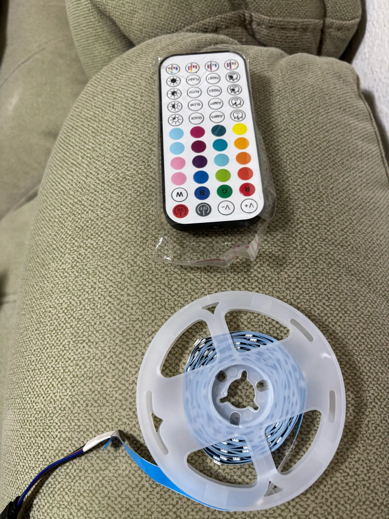 Led Strip Lights Music Sync Led Lights Room with APP Control, Flexible Ribbon Tape Lights for Home Party Decor TV Backlight photo review