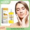 EELHOE Turmeric Face Cleansing for Firmming Skin Refine Pores Nourishing Repair Skin Face Blemishes Removal Face Cleanser 100ml 1