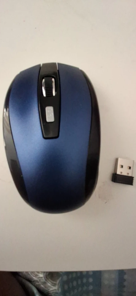 Portable 2.4G Wireless Mouse Optical 6 Buttons 1200DPI Mice For Computer PC Laptop Game Mouse photo review