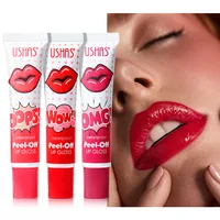 Long-Lasting Non-Stick Lip Stain, Peel-Off Lip Tint, Smudge-Proof and Non-Fading, Hydrating Lip Gloss for Vibrant and Durable 2