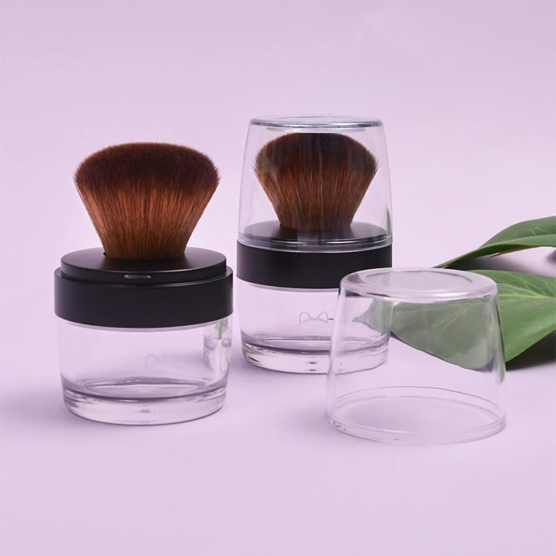 

10g Portable Empty Loose Powder Case With Makeup Brush Travel Cosmetic Container Cosmetic Powder Bottle Box Makeup Tools