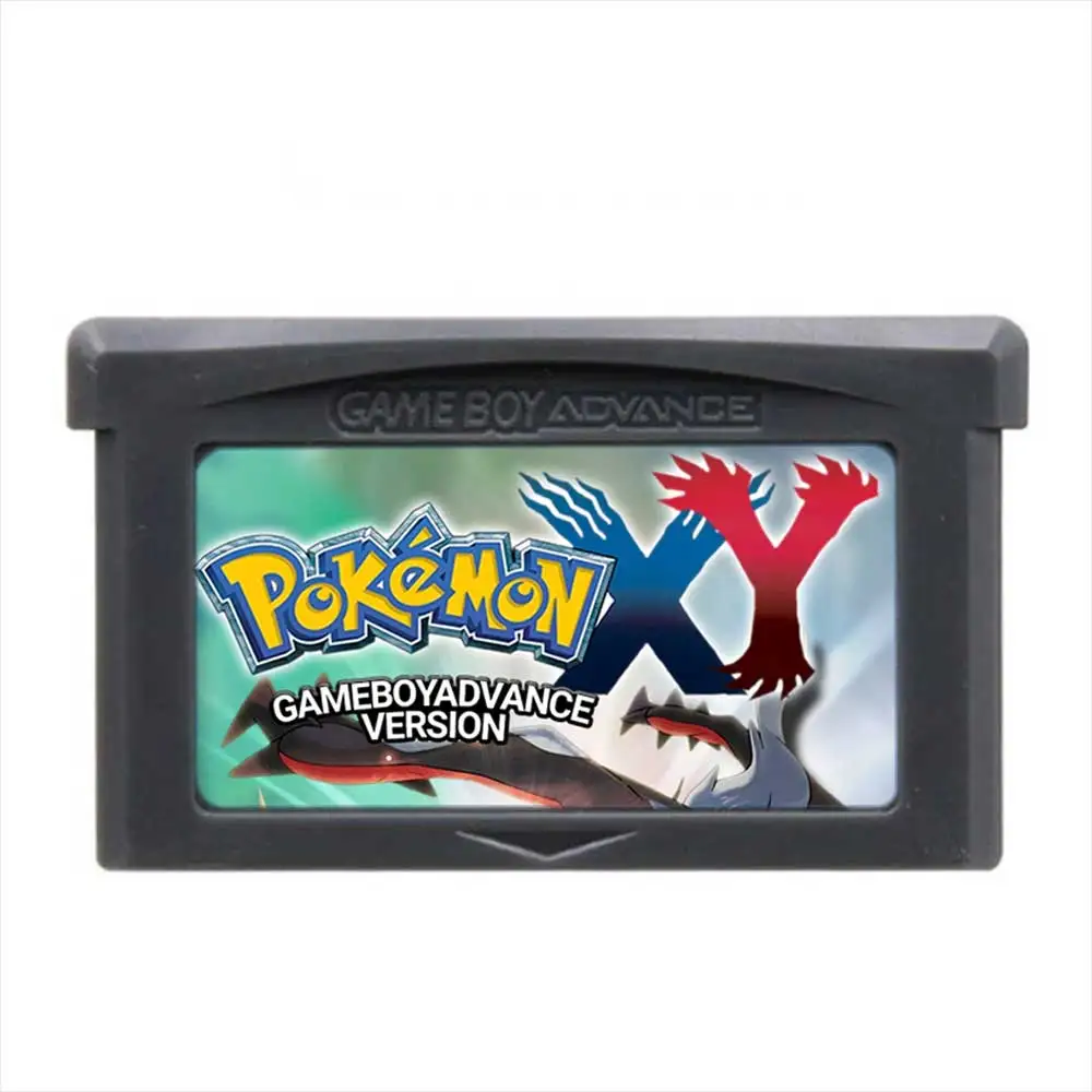 ポケモンGBA normal version GBC/GBA Pokemon X and Y GBA English Game Card - AliExpress