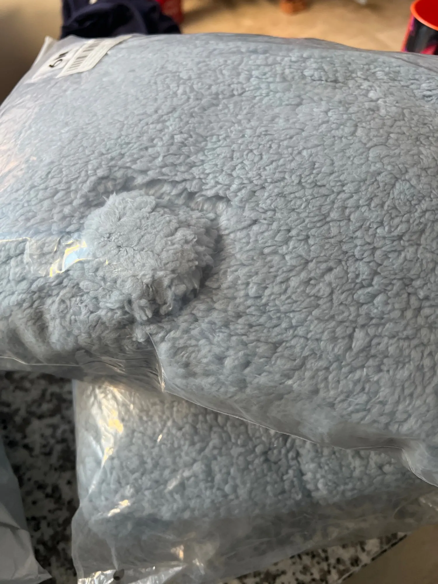 Newborn lamb sleeping bag