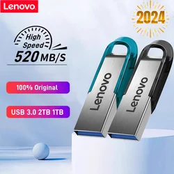 Lenovo USB 3.0 Flash Drive High Speed 2TB 1TB 512GB 256GB OTG Pen Drive 128GB Portable Storage Device WaterProof U Stick For PC