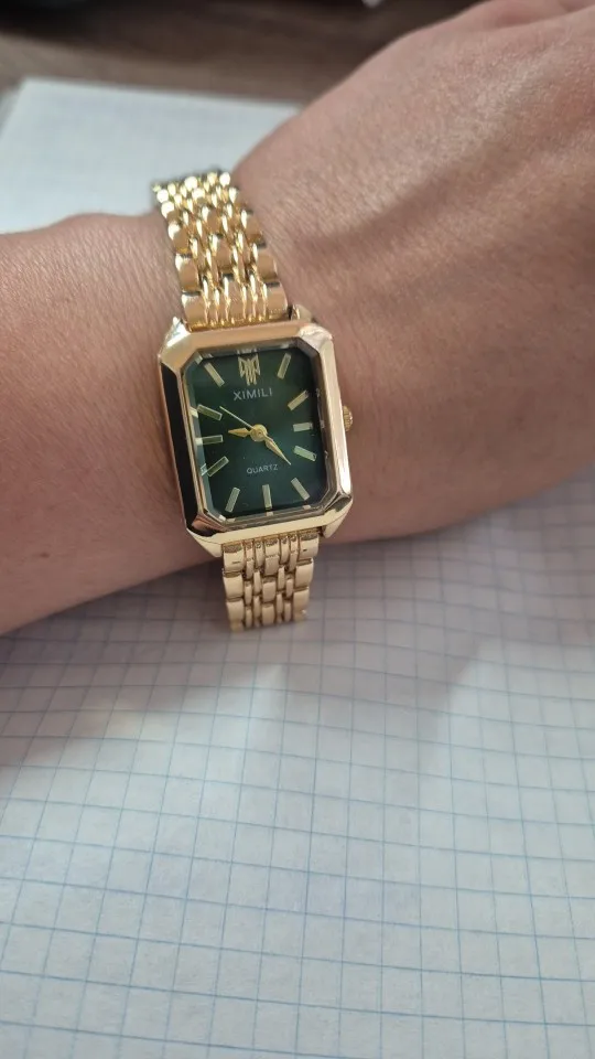 Women's 32mm Square Quartz Watch photo review