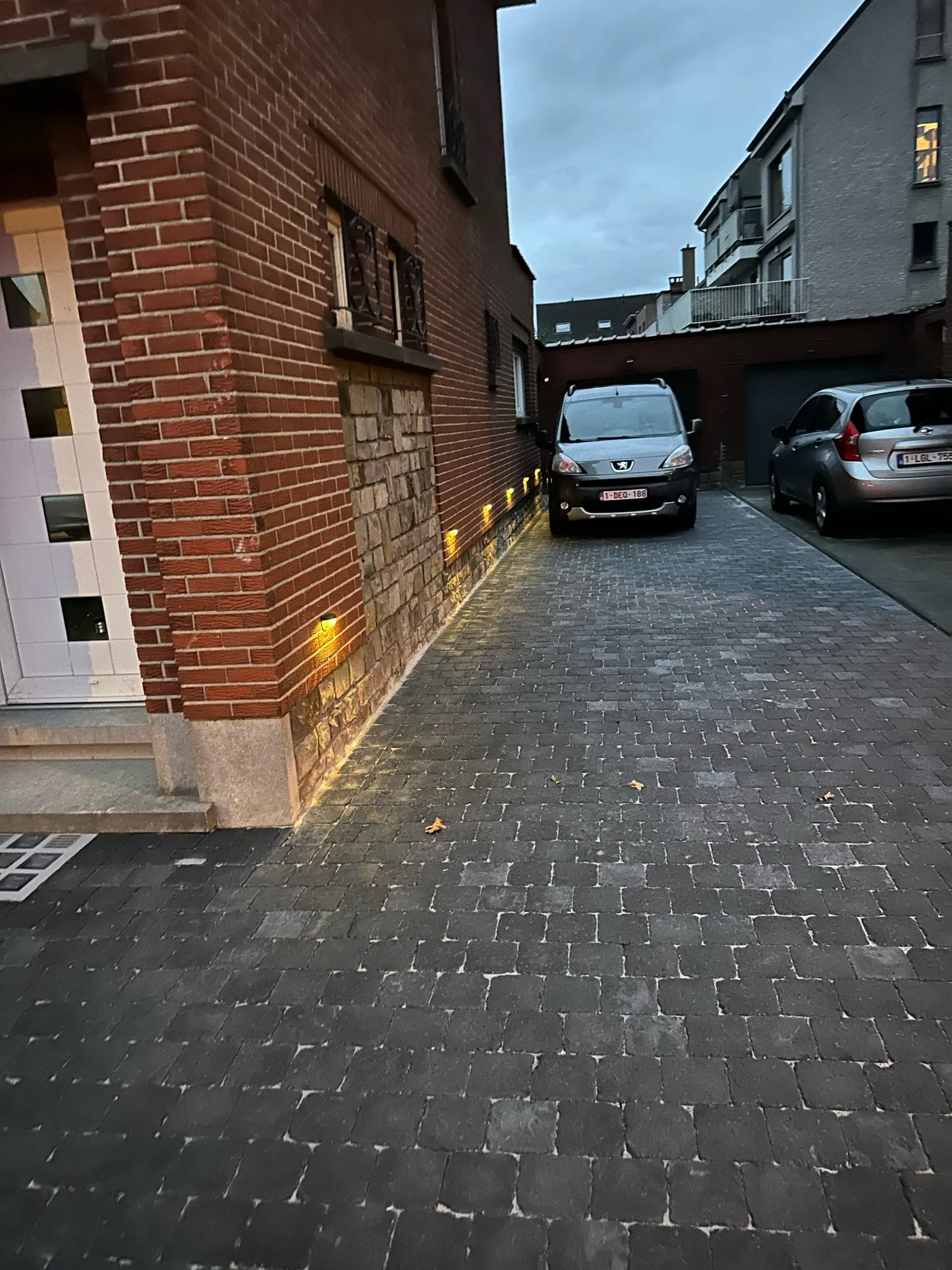 Applique solaire murale demi rond