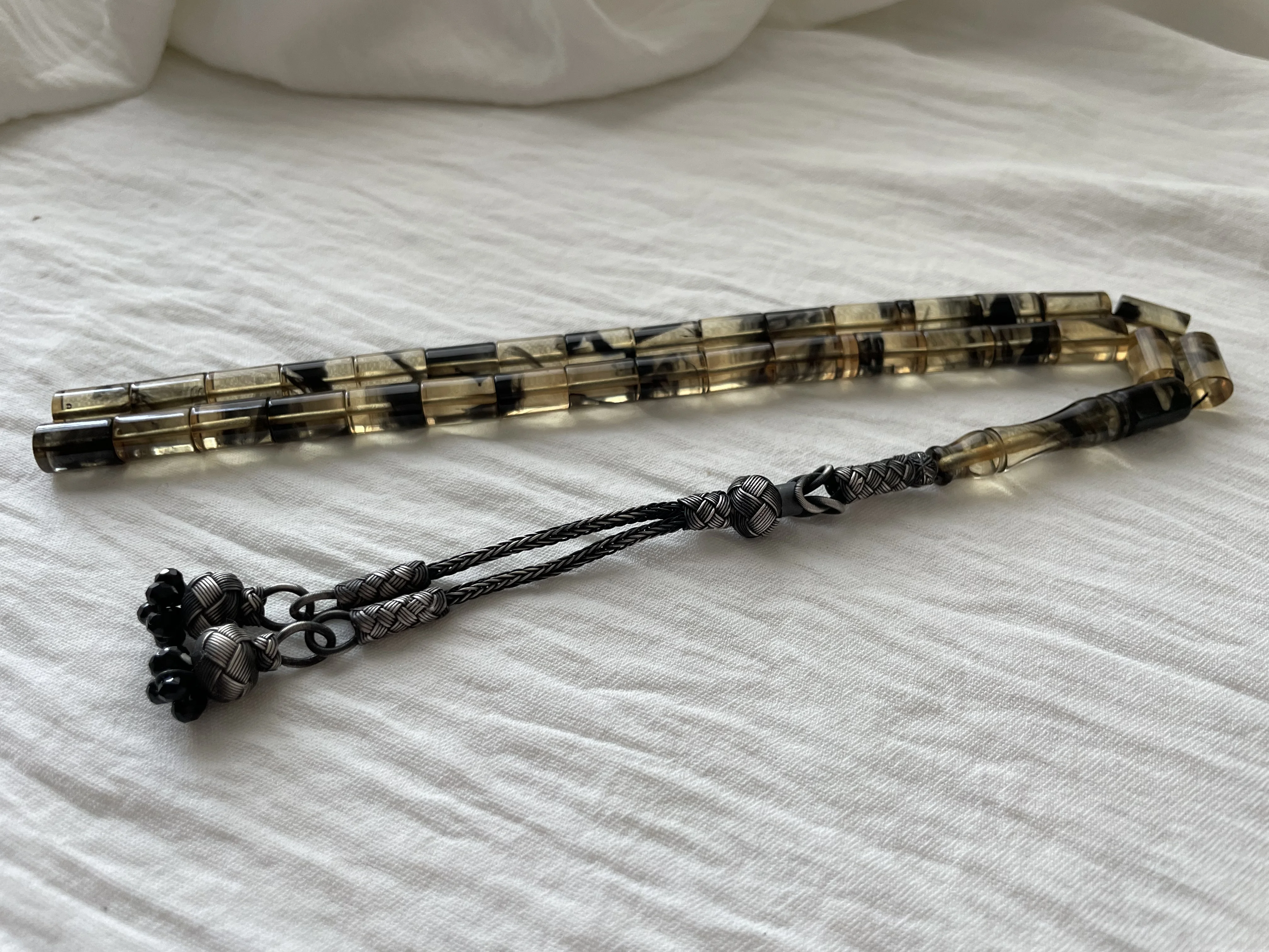 

Fire Amber rosaries £ 1000 silver tassels Rosarii Teasbeh Rosary Chapel Rozenkranz Təsbeh مİHİH.بника