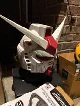 Vol.1 Rx-78-02 Helmet Cyber Punk 1:1 Mask Mech Robot Helmet With