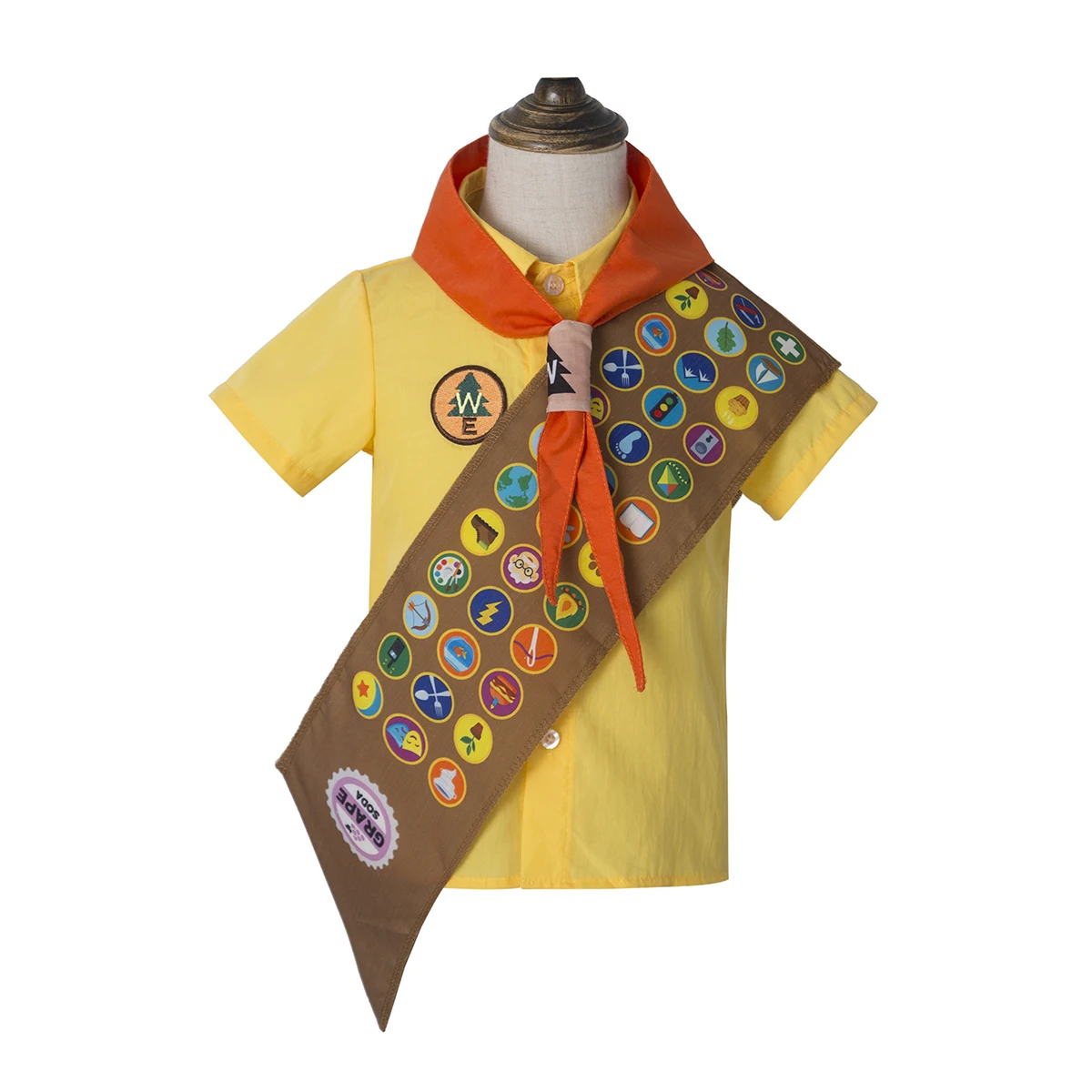 thumbnail image 1 of Camiseta unisex de manga corta Wilderness Explorers Camiseta Wilderness Explorer Película Russell Up Disfraz de cosplay de Halloween Anuncio juvenil, 1 of 4