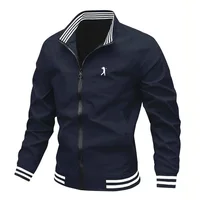 Men's Lightweight Jacket Autumn Jacket Shirt Jacket Vacation Daily Soft Pocket Spring & Fall Plain Fashion Classic Lapel Jacket 3