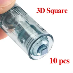 Advanced Derma Microneedling Needle Cartridges with Multi-Pin Options (10pcs 3D)