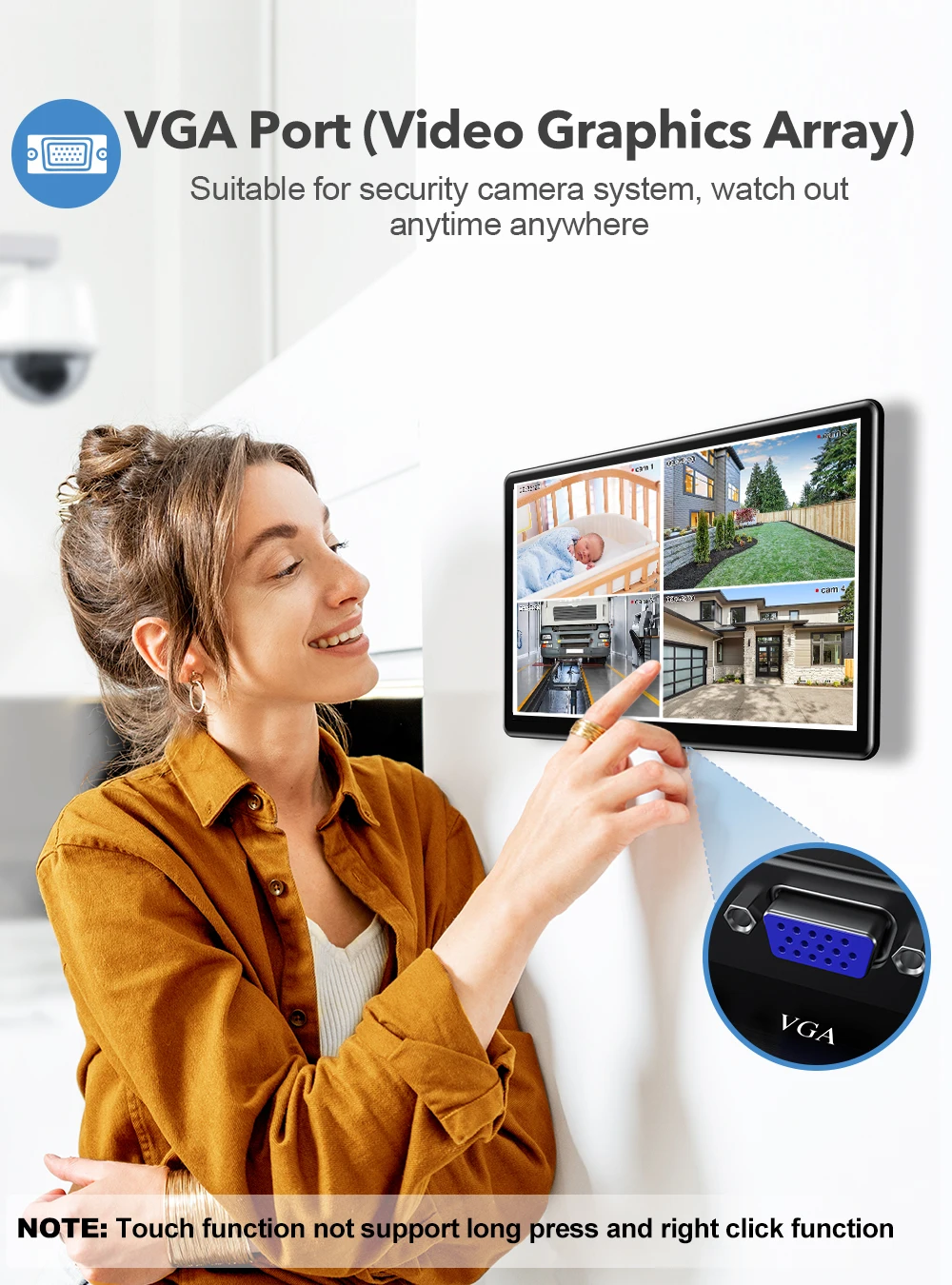 UPERFECT 15.6 ġ ġ ޴ , 1080P PC ̸, VESA HDMI ȣȯ ÷ IPS ũ, Xbox TV  ̿