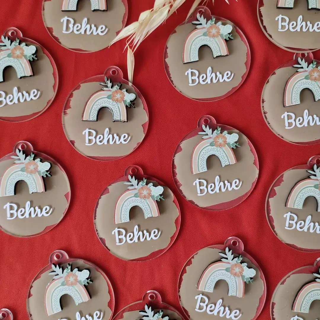 Рисунок 2 - Магнит из плексигласа(25)подарок для детского душа