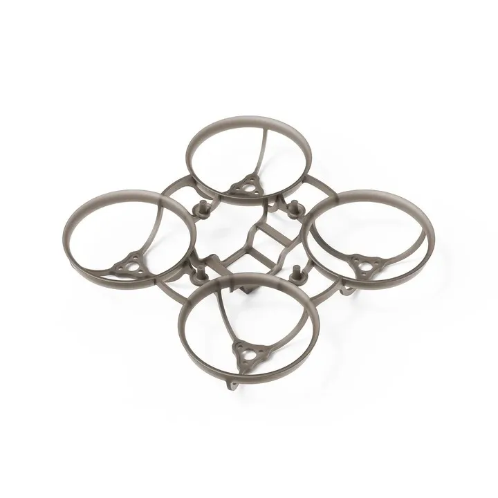 Détail des bras du châssis drone FPV micro 65mm Air65 Champion, ultra léger 2.20g, teinte gris/rose