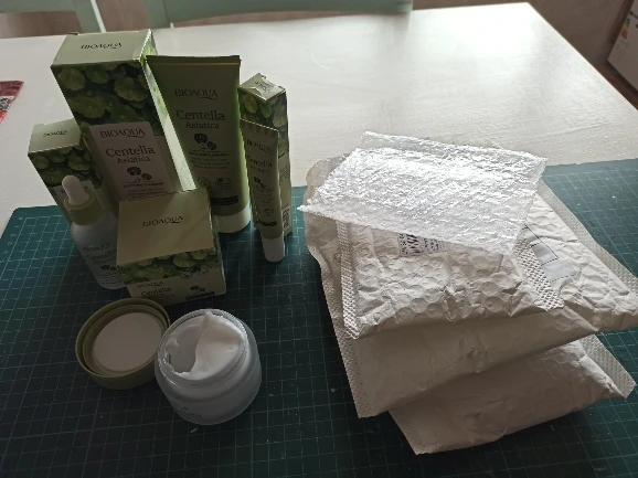 BIOAQUA Centella Asiatica Skin Care Sets Moisturizing Face Cream Whitening Anti Dark Circles Anti Wrinkles Eye Cream Skin Care photo review