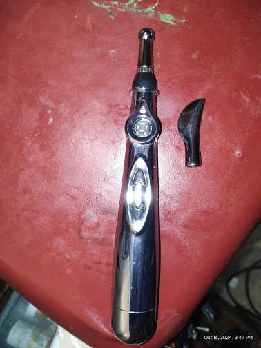 Elektrischer Akupunkturstift - Meridian Therapie für Schmerzlinderung und Massage photo review