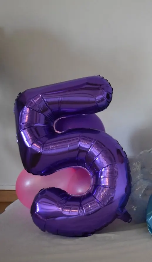 Disney Frozen Balloons - Elsa & Anna Birthday Party Decoration photo review