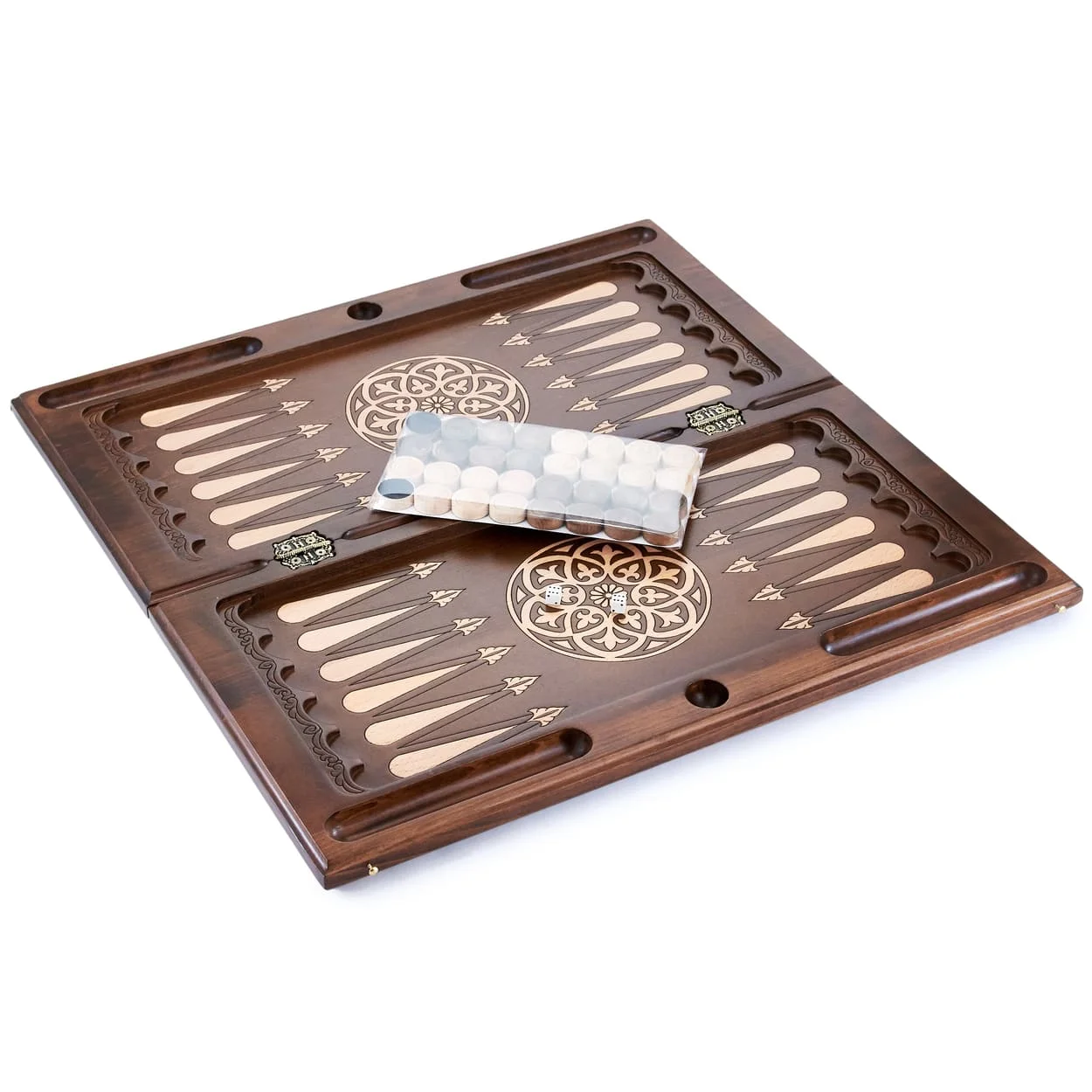 Рисунок 3 - Нарды резные "Царь зверей" большие 60