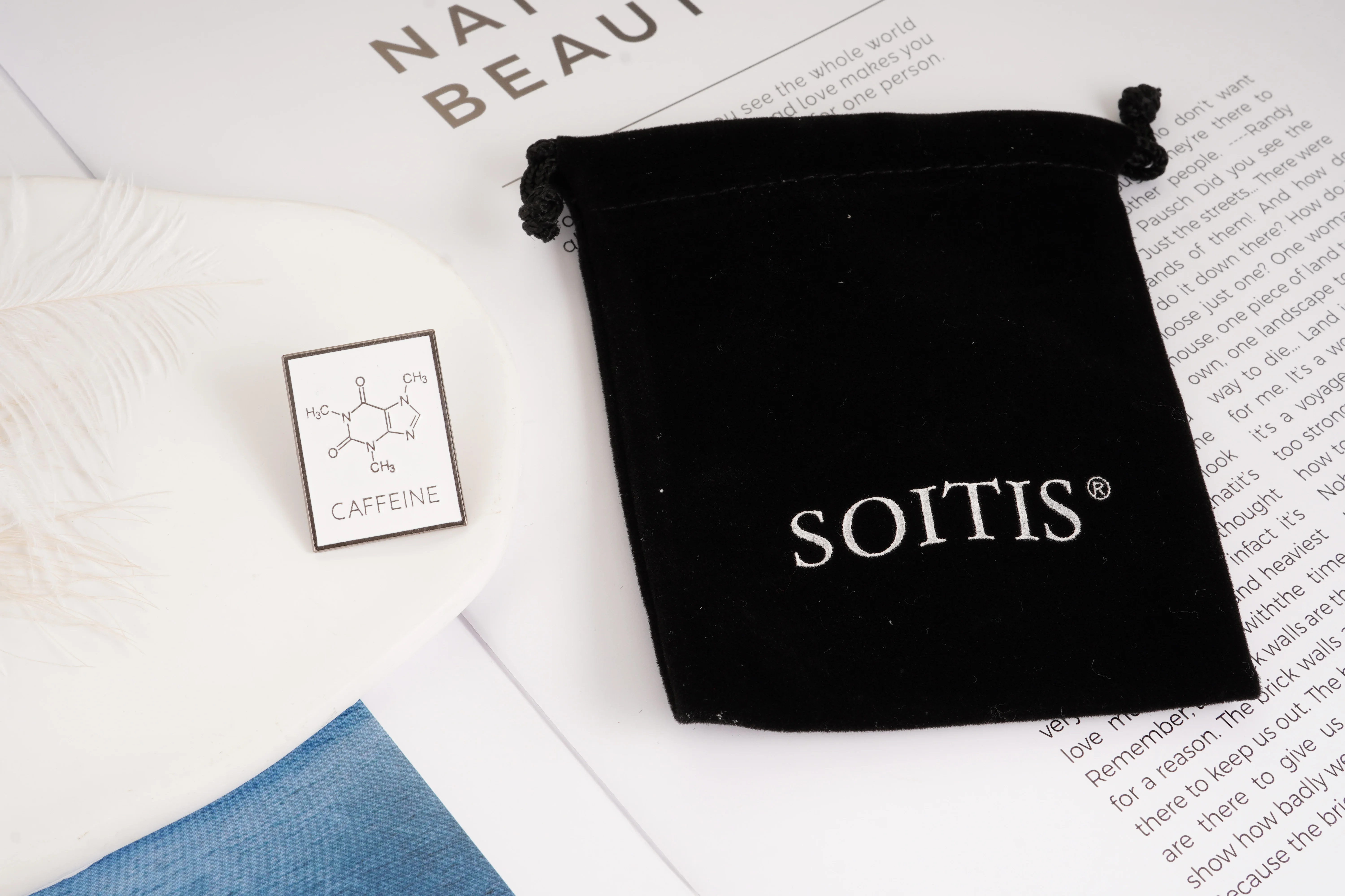 SOITIS Beautiful Brooches for Women Sweaters Clothes