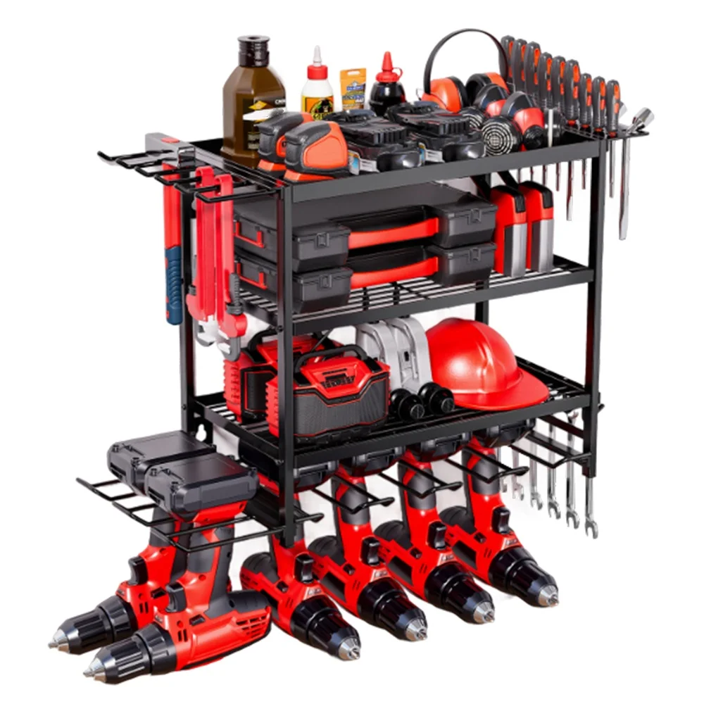 organized drill holder section