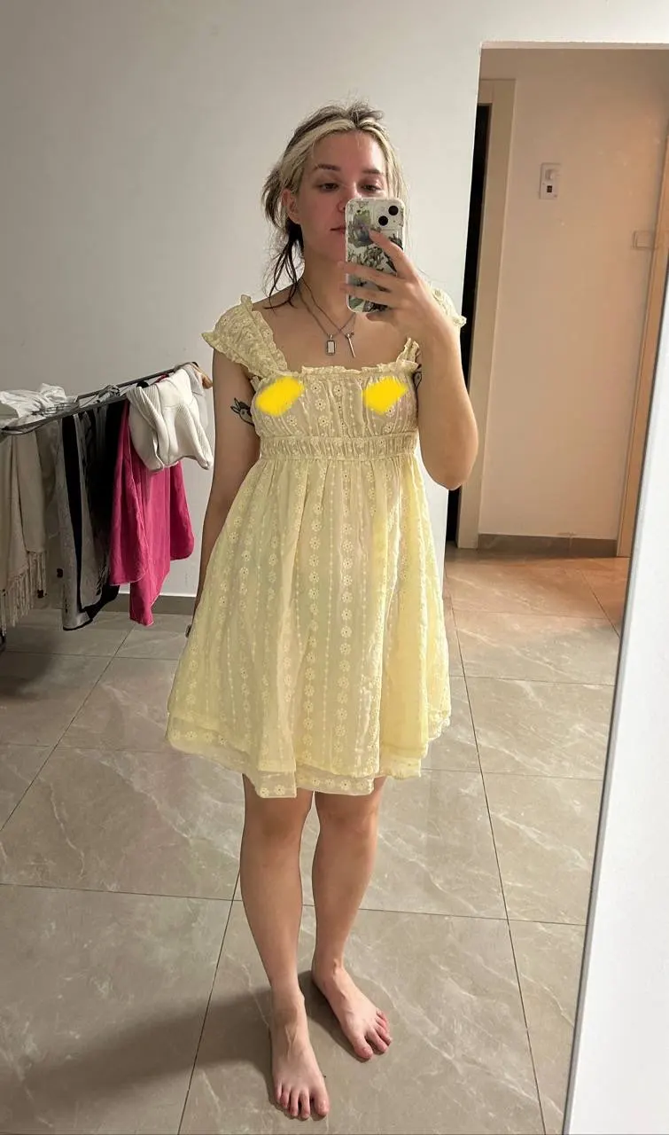 Summer Floral Embroidery Sleeveless A-Line Beach Dress photo review