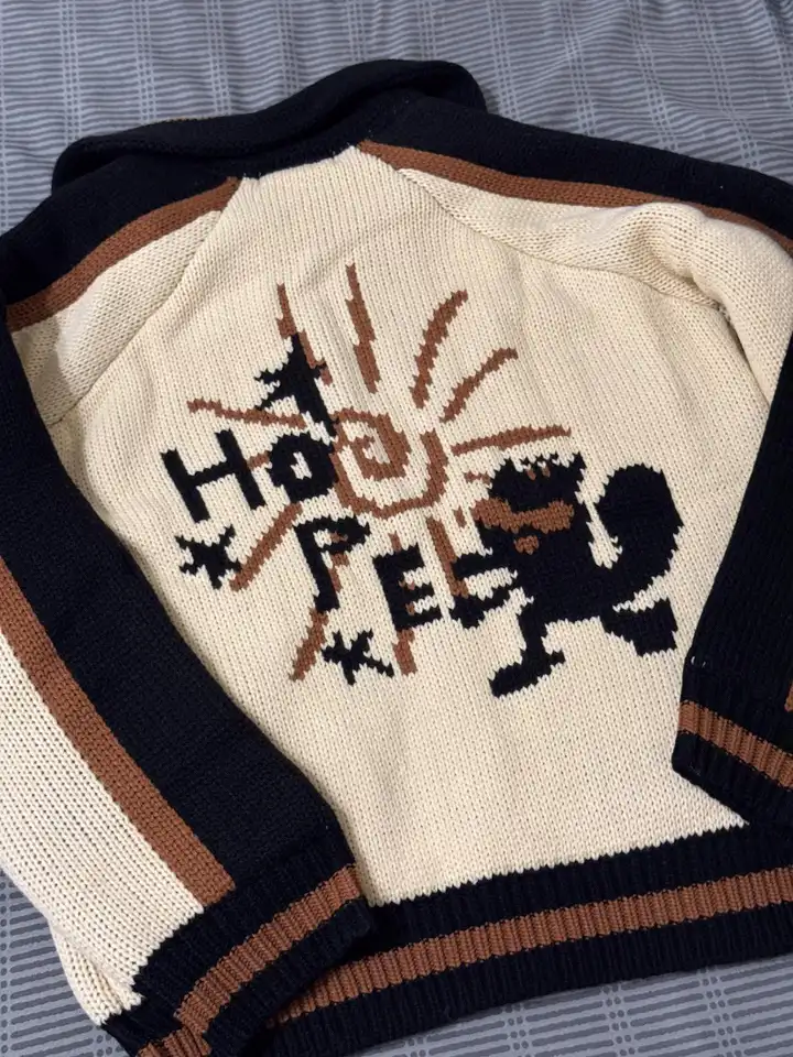 トップス HOPE ON THE STAGE Cowichan Cardigan Adf585fada6a64246a0359e4babada