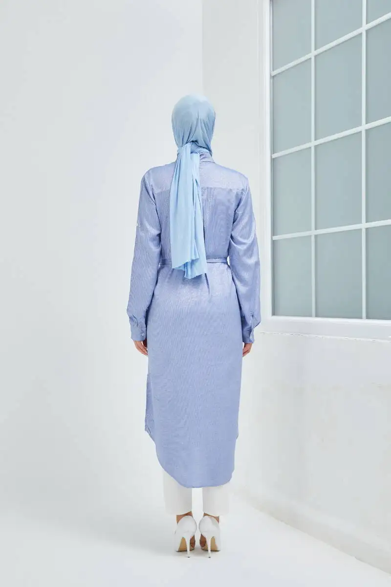 blue islamic dress istanbulstyles
