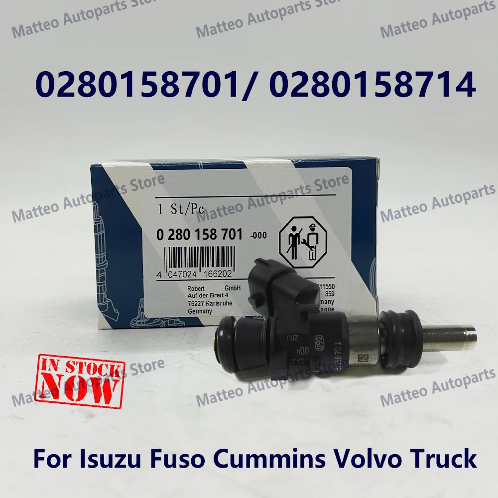 

Новый инжекторный сердечник 0280158701 0280158714 для Isuzu Fuso Cummins Volvo Truck 12 В форсунки инжектора мочевины