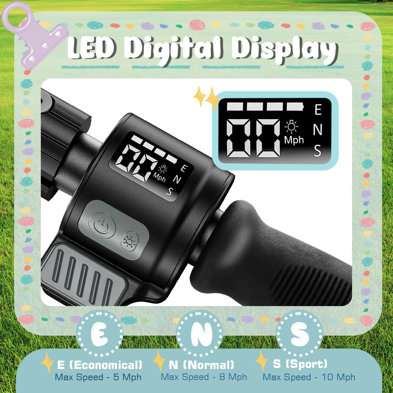 Electric Scooter For Kids Ages 6-12 scooter accessories kick scooter
