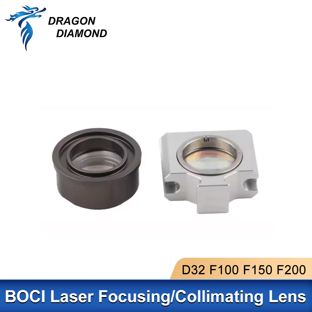 Boci BLT310 BLT421S 레이저 콜리메이팅 및 포커싱 렌즈(렌즈 홀더 포함) D32 F100 F150 (광섬유 절단 헤드용)