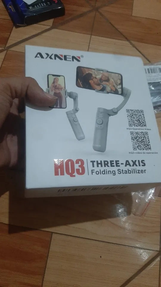 HQ3 3-Axis Gimbal Anti-Shake Stabilizer for Smartphone photo review