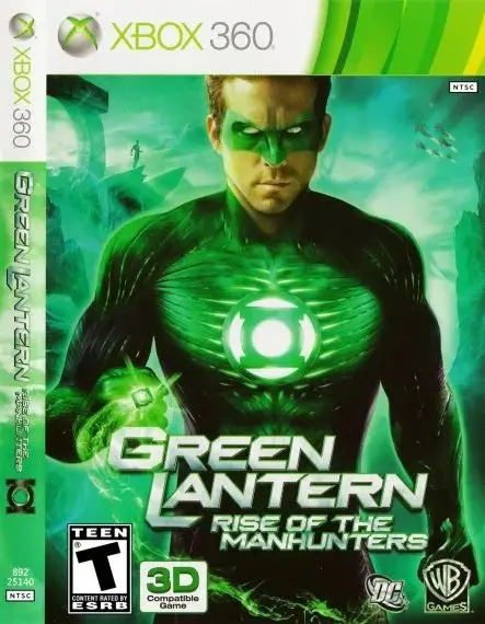 Jogo Xbox 360 Lanterna Verde Caçadores Cosmicos Usado - Power Hit