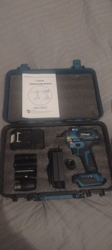 Gisam 1200N.M Brushless Electric Impact Wrench 1/2" - Cordless for Makita 18V Battery photo review
