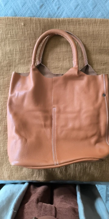 Soft Leather Commuter Tote Bag photo review