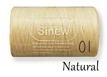 Durable 700ft Artificial SINEW Thread for Crafting & Outdoor Projects