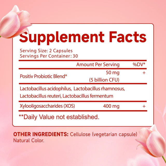 993-cd2322.jpg Quit Mood Probiotics for Women PH Balance with Probiotics and Lactobacillus Probiotic Blend - Women's Health Supplement