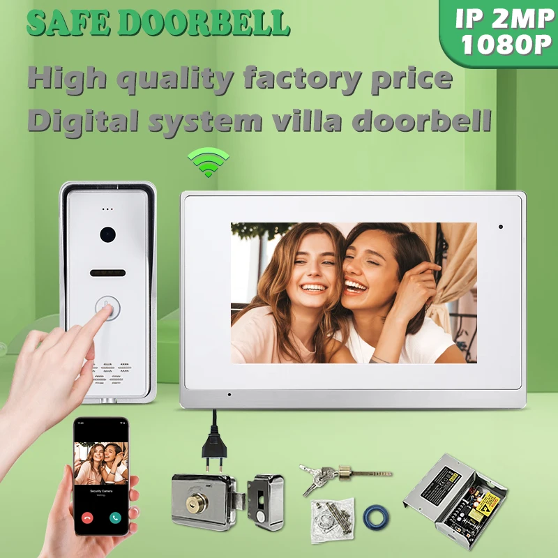 

Mobile Tuya Home Video Smart Wifi Doorbell Clean Image IP Camera Intercom Ring Doorbell Excellent Doorphone System