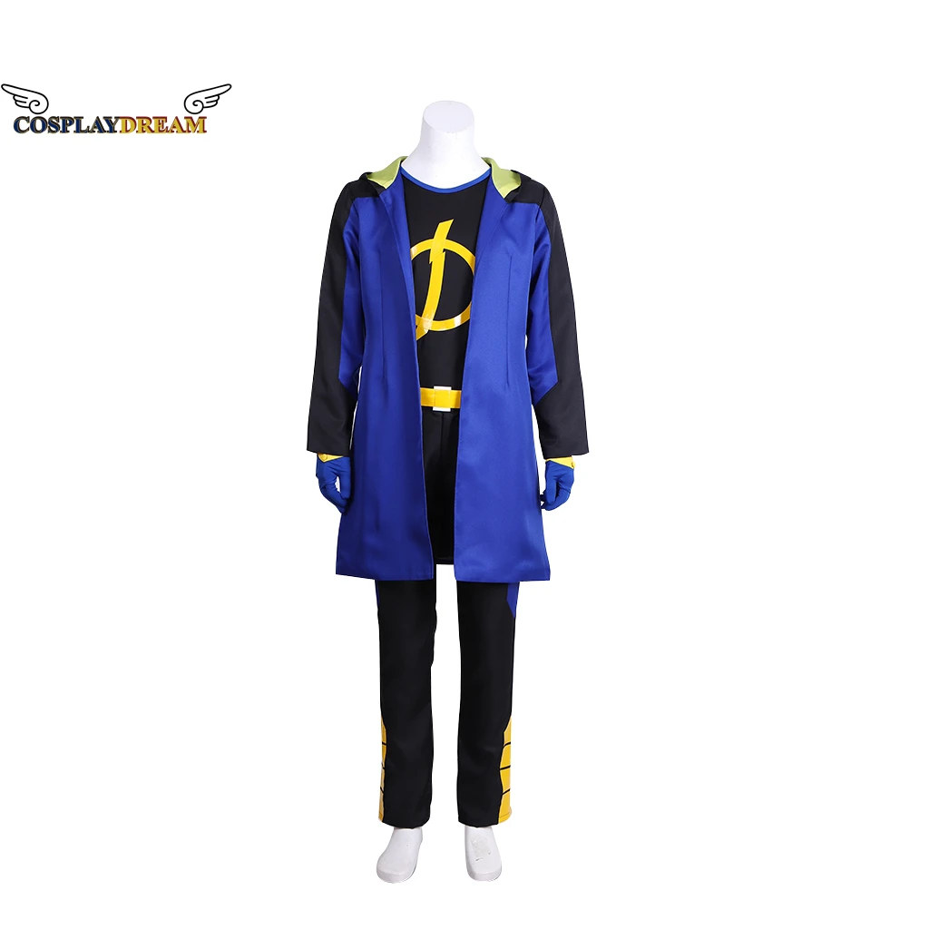 

Statis Cosplay Virgil Hawkins Costume Halloween Carnial Cosplay Costume For Men Top Pants Jacket Suit Superhero Hawkins Costume