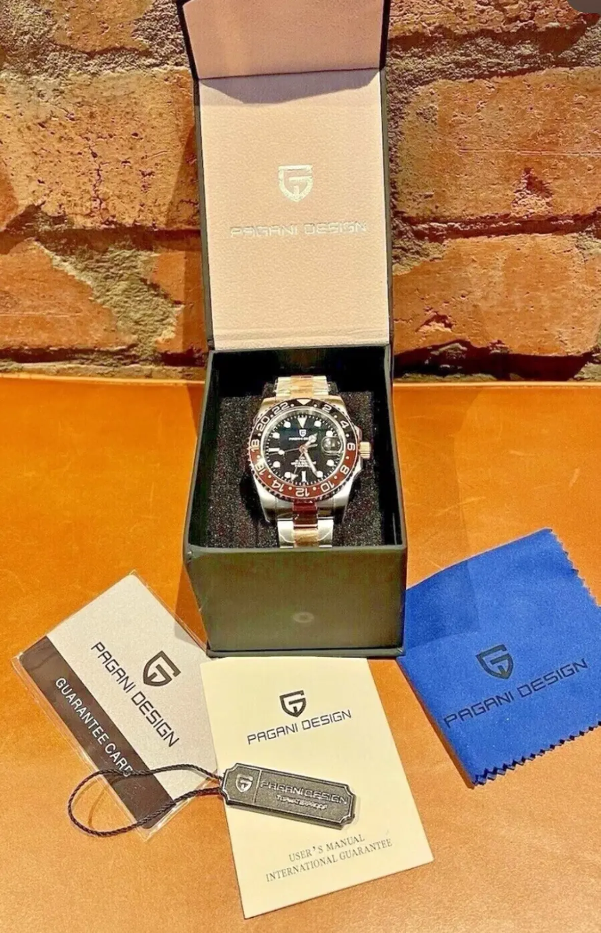 PAGANI DESIGN V3 GMT Men's Luxury 40MM Sapphire Automatic Watch photo review