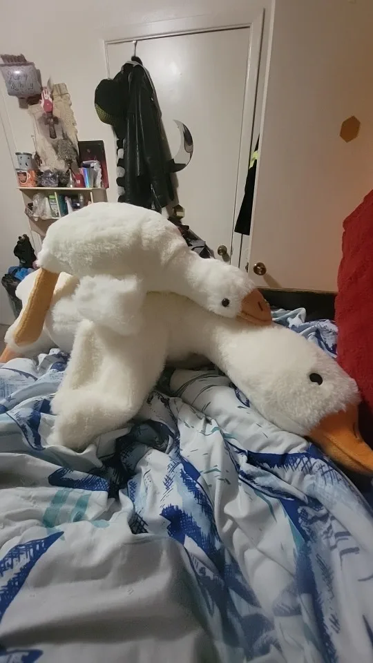 Ganso Gigante Fofeza® de Pelúcia
