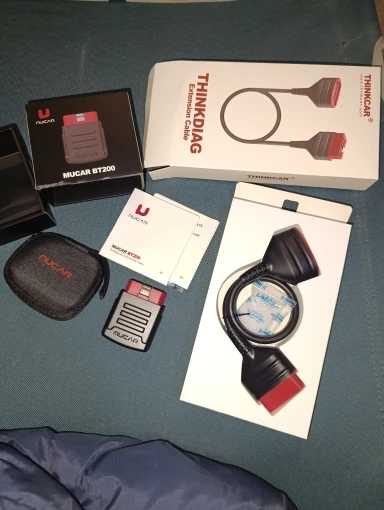 أداة تشخيص الماسح الضوئي MUCAR BT200/BT200 Pro OBD2 بتقنية البلوتوث، أداة فحص كاملة للنظام، لجميع السيارات
