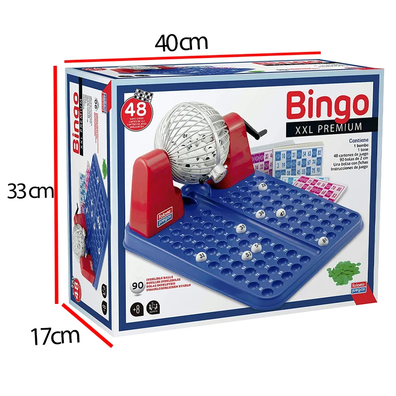 Cartones bingo 36u paquete - Distribuciones Cimadevilla