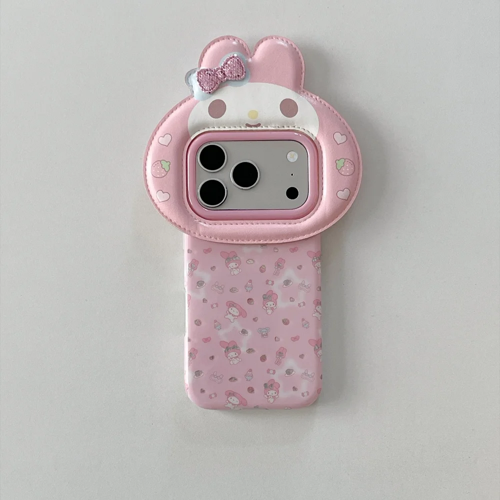 Charming 3D Cartoon Camera Frame Phone Case - Fashionable and Cute Anti-Fall Design